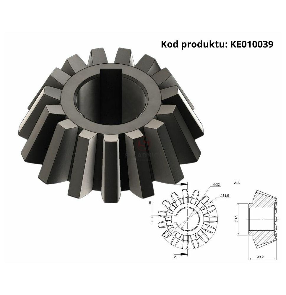 KOŁO STOŻKOWE Z-15 [KE010039]