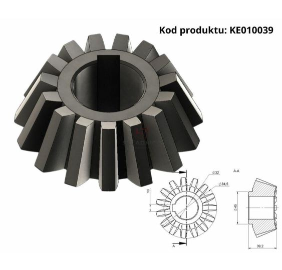 KOŁO STOŻKOWE Z-15 [KE010039]
