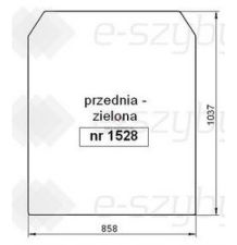 SZYBA JCB PRZÓD [MJK112]