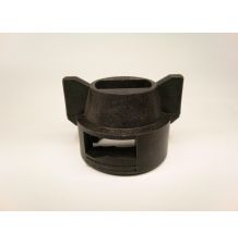 KOŁPAK 25 MM  DYSZA 10 MM CZARNY   TEEJE [OPL02-0200-T]