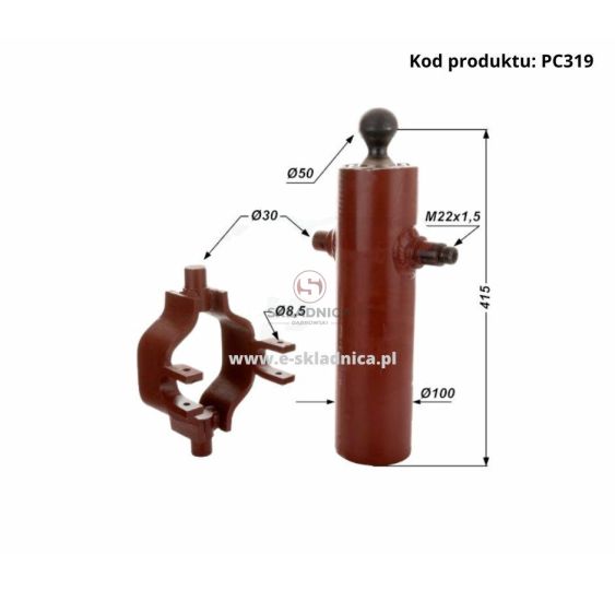 SIŁOWNIK 2T  D-732 ST. [PC319]