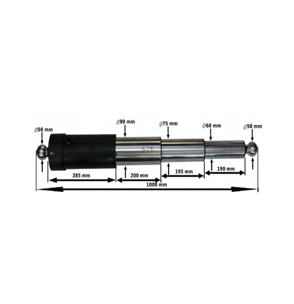 SIŁOWNIK HL 8T  S168-16-60/3 [PC601]
