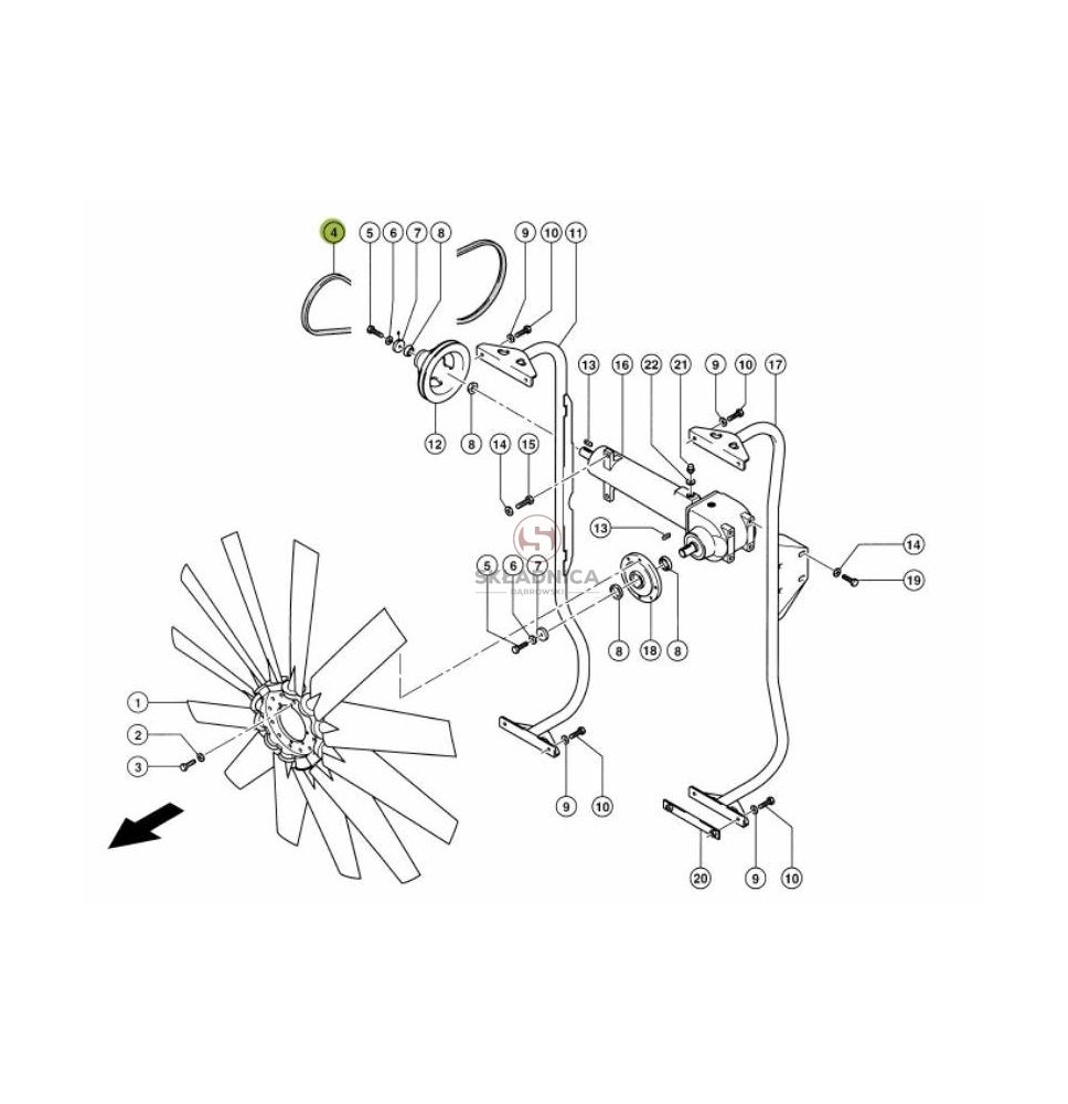 PAS CLAAS 0000774000 [PK22003-CL]