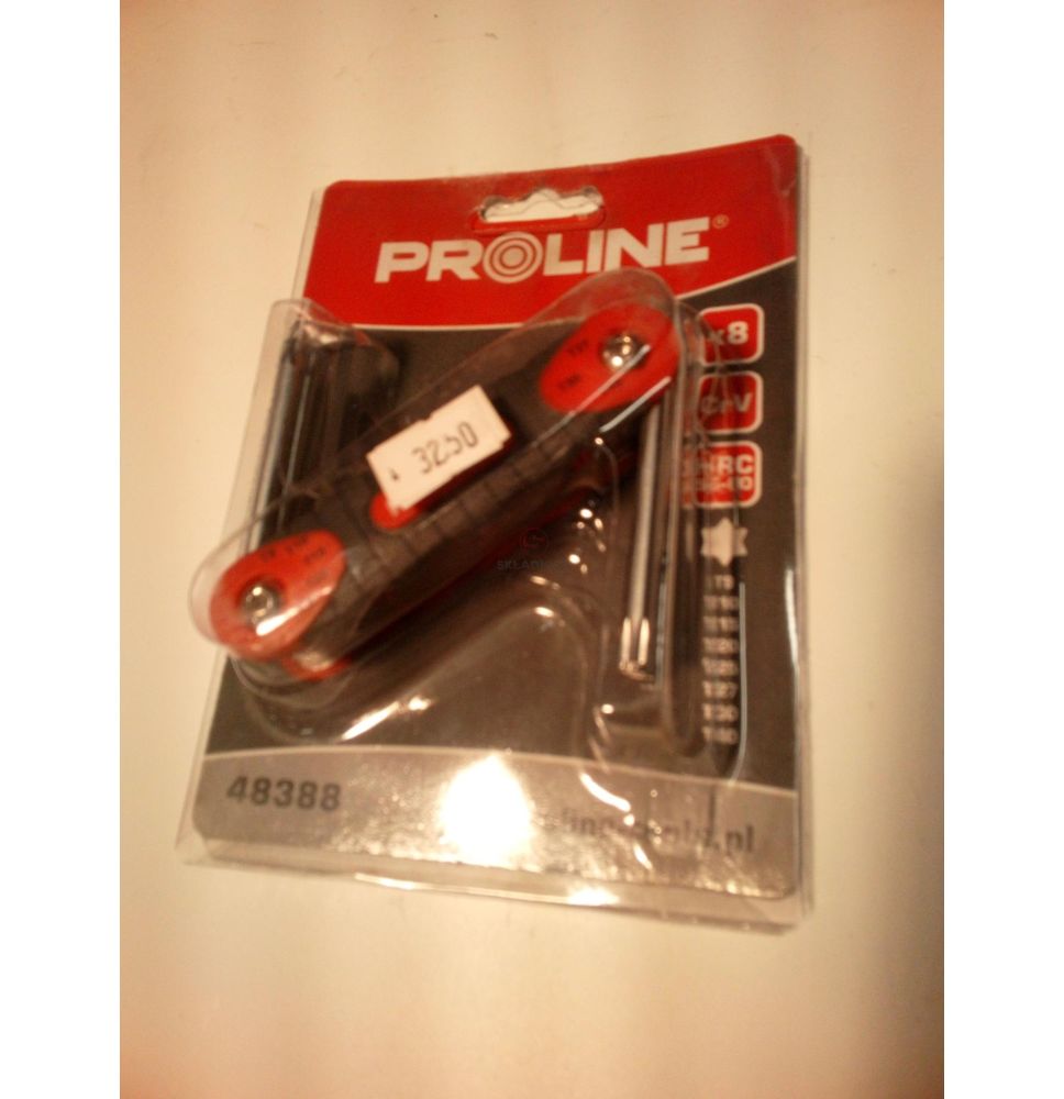 KLUCZE TORX T9-T40 ZE SKUWKĄ KPL. 8SZT [YP48388]