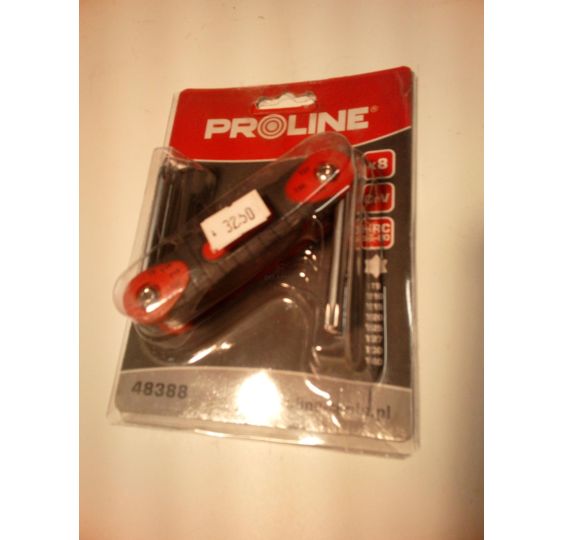 KLUCZE TORX T9-T40 ZE SKUWKĄ KPL. 8SZT [YP48388]