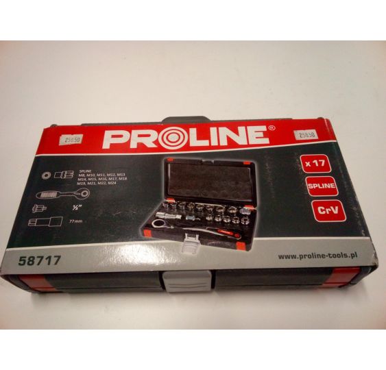 KOMPLET NASADEK PRZELOTOWYCH 17 SZT PROL [YP58717]