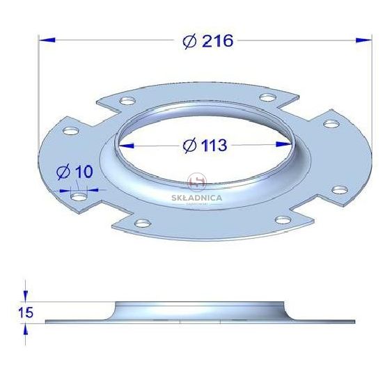 OSŁONA PIASTY 1,65-2,1M/2,65-3M [ZKS049]