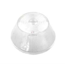 KLOSZ LAMPY OBRYSOWEJ BIAŁY WE-92 [AB05-005]