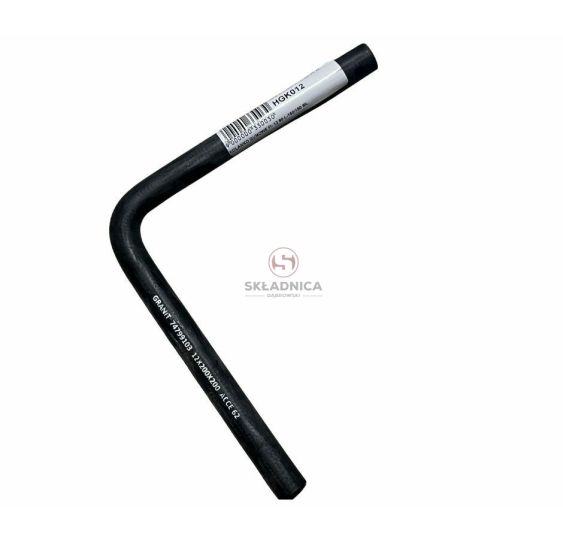 KOLANKO GUMOWE L-150/150  90`` FI12 SIL. [HGK012]