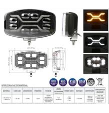 REFLEKTOR DROGOWY LED POZ / STROBO [AB01-103]
