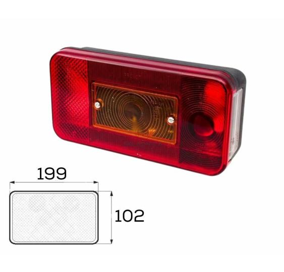 LAMPA TYLNA LT-90 [AB02-032]