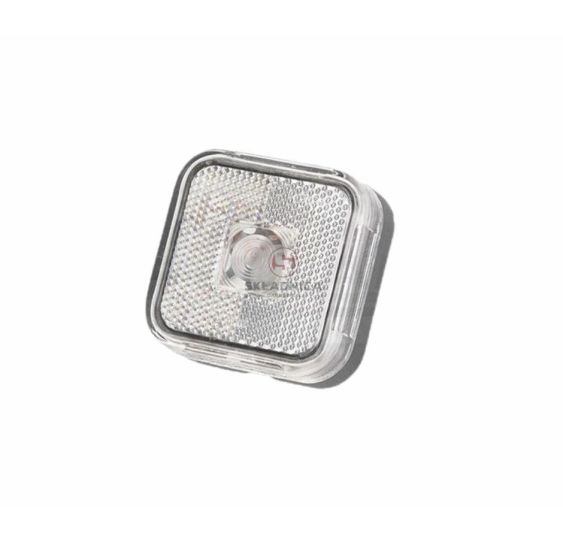 LAMPA OBRYSOWA KWADRATOWA BIAŁA [AB05-007]