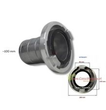 STORZ 4"  ŁACZNIK WĘŻA   FI-100 [BNF400-S]