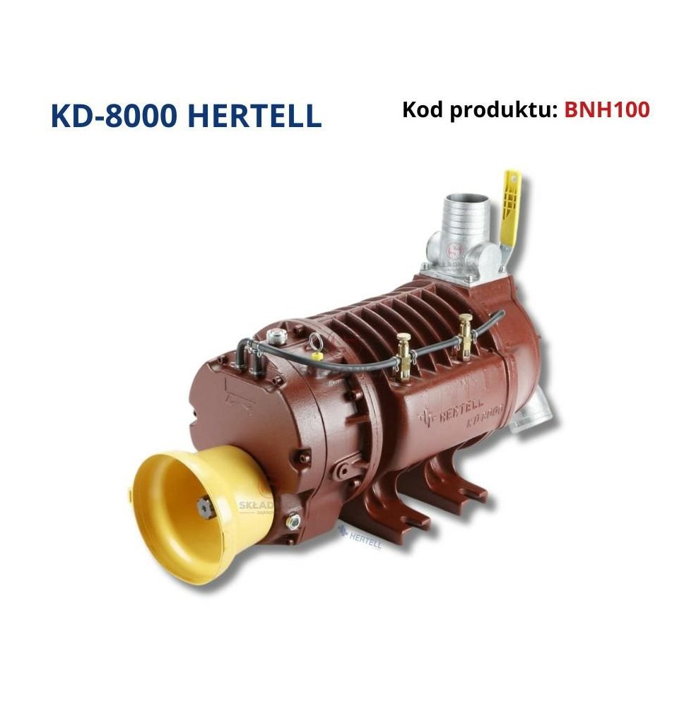 KOMPRESOR BECZKOWOZU  KD-8000 HERTELL [BNH100]