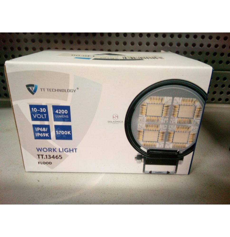 LAMPA ROBOCZA OKRĄGŁA 64W TT TECHNOLOGY [AB10-017]