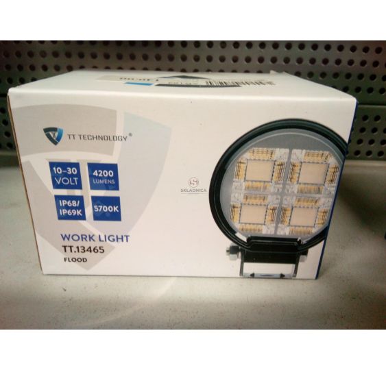 LAMPA ROBOCZA OKRĄGŁA 64W TT TECHNOLOGY [AB10-017]