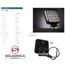 LAMPA ROBOCZA LED KWADRAT LM-5120 [AB10-048-DT]