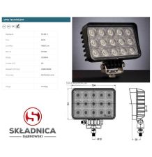 LAMPA ROBOCZA LED PROSTOKĄT LM-4800 [AB10-056]