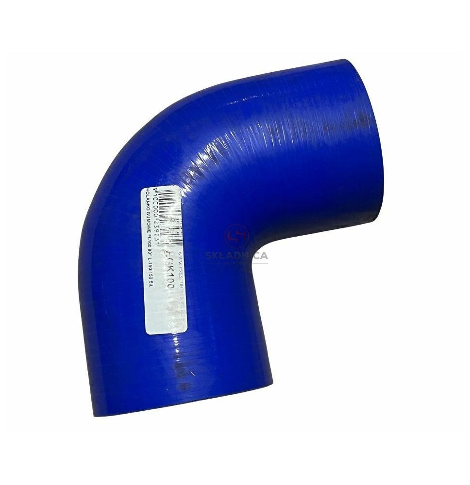 KOLANKO GUMOWE L-150/150 90`ST FI100 SIL [HGK100]