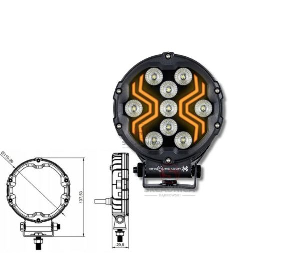 LAMPA ROBOCZA LED  X-SPIDER 3 [AB10-068]