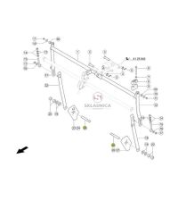 ŚRUBA DWUSTRONNA JAG [KCL000271-ZAM]