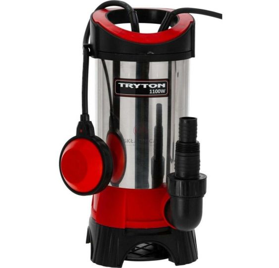 POMPA ZATAPIALNA DO WODY BRUDNEJ 1100W, [YPT043]