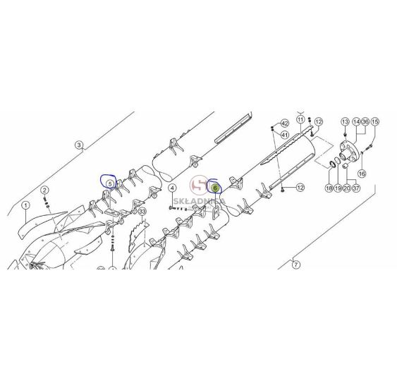 NAKŁADKA ROTORA P + L [KCL050274]