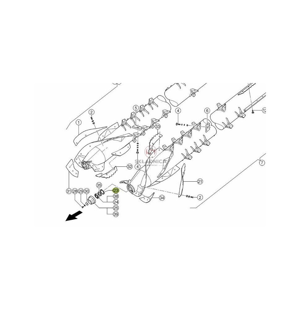 PIERŚCIEŃ OSADCZY  72Z - 2,5 [KCL050492-U]