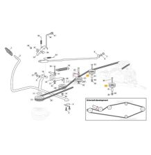 PLASTIKOWE KOŁO NAPINAJACE PASEK JAZDY [STG07-0246]