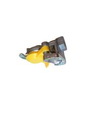 ZŁĄCZKA PNEUMATYCZNA M16*1.5 ŻÓŁTA [CAD802]