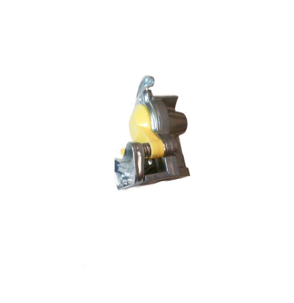 ZŁĄCZKA PNEUMATYCZNA M16*1.5 ŻÓŁTA Z ZAW [CAD803]
