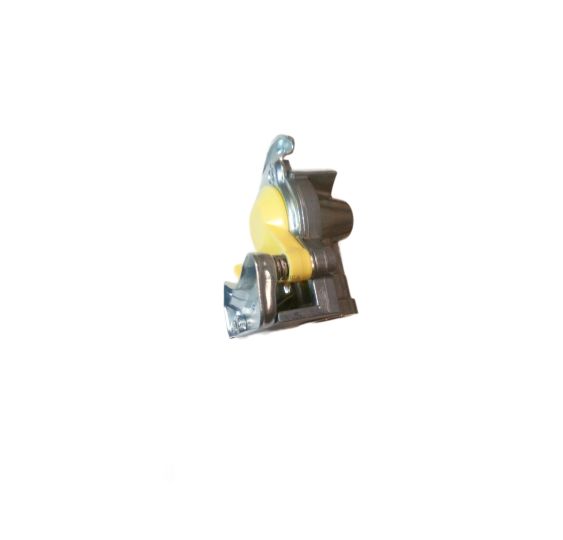ZŁĄCZKA PNEUMATYCZNA M16*1.5 ŻÓŁTA Z ZAW [CAD803]