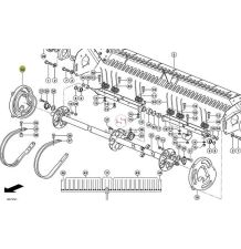 PROWADNICA ROLEK CLAAS [ZPC320]