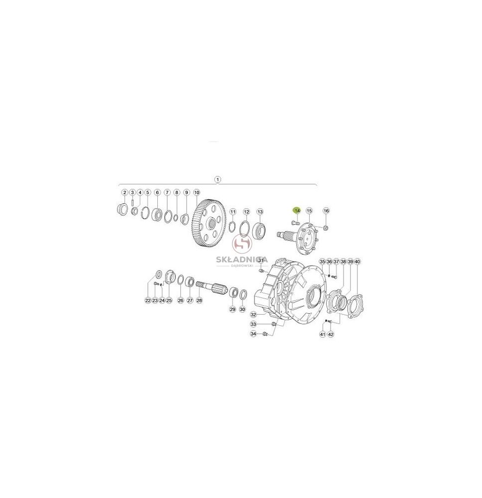 ŚRUBA KOŁA M22*1,5 [KCL060108]