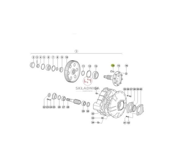ŚRUBA KOŁA M22*1,5 [KCL060108]