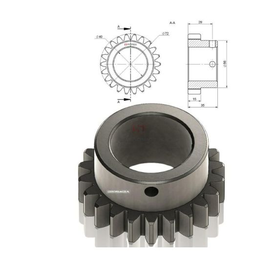 KOŁO ZĘBATE NAPINACZA Z-22 [PW008019]