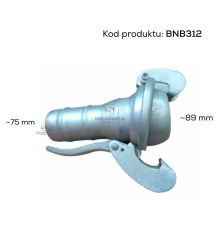 BAUER 3"  ZŁĄCZE MĘSKIE + ZAMKNIĘCIE [BNB312]