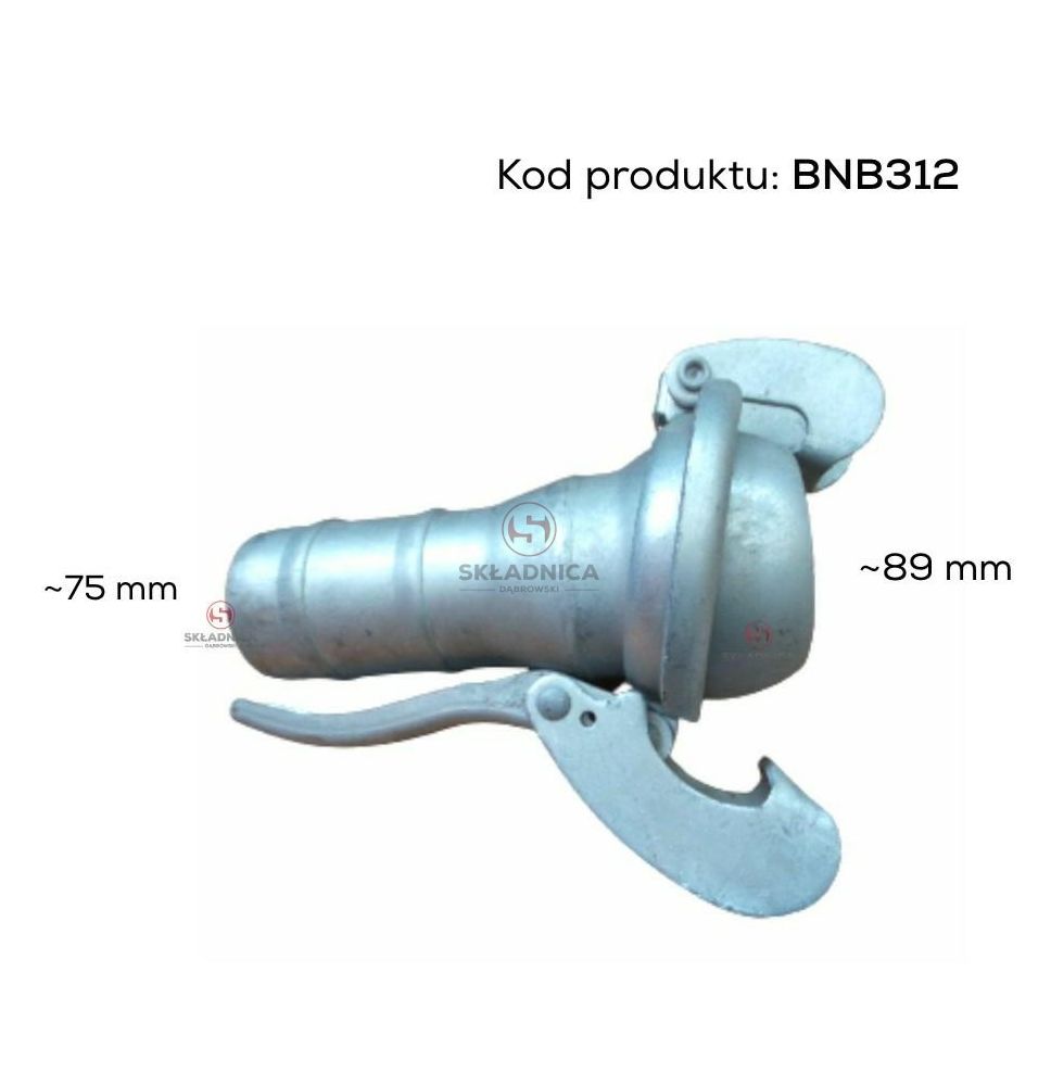 BAUER 3"  ZŁĄCZE MĘSKIE + ZAMKNIĘCIE [BNB312]