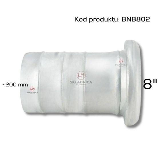 BAUER 8" FEMALE CONNECTOR - [BNB801]