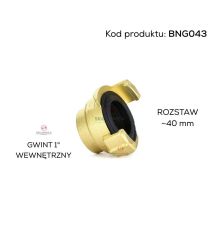 ZŁĄCZE 40 MM - GWINT WEWNĘTRZNY 1" [BNG043]
