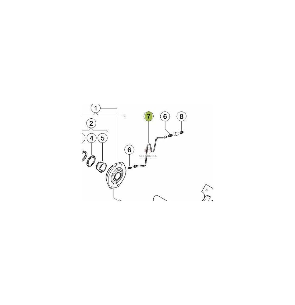 RURKA SMAROWANIE WENT PRAWA [SCB150007]