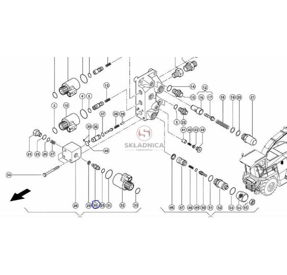SUWAK ELEKTROZAWORU [SCB192030]