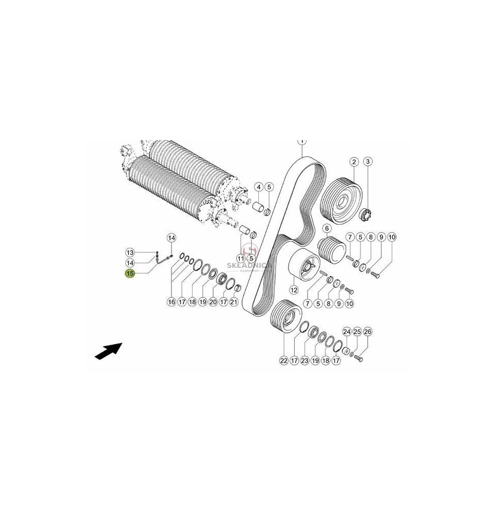 RURKA SMAROWANIA [SCB790015-CL]