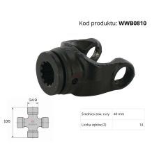 WIDŁAK ( 34,90-106,50 )  Z14  40*  " 8 " [WWB0810]