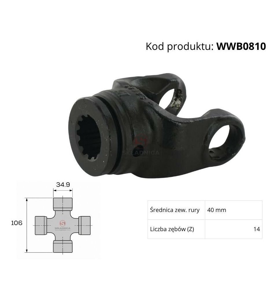 WIDŁAK ( 34,90-106,50 )  Z14  40*  " 8 " [WWB0810]