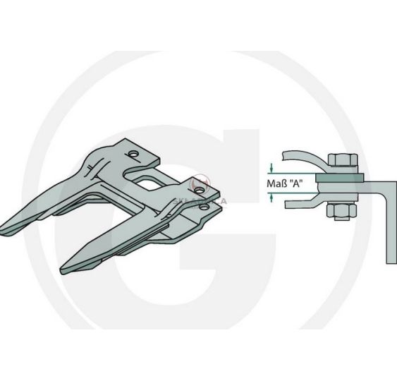 BAGNET PODWÓJNY A-12  ZAMIENNIK [KCS022-Z]