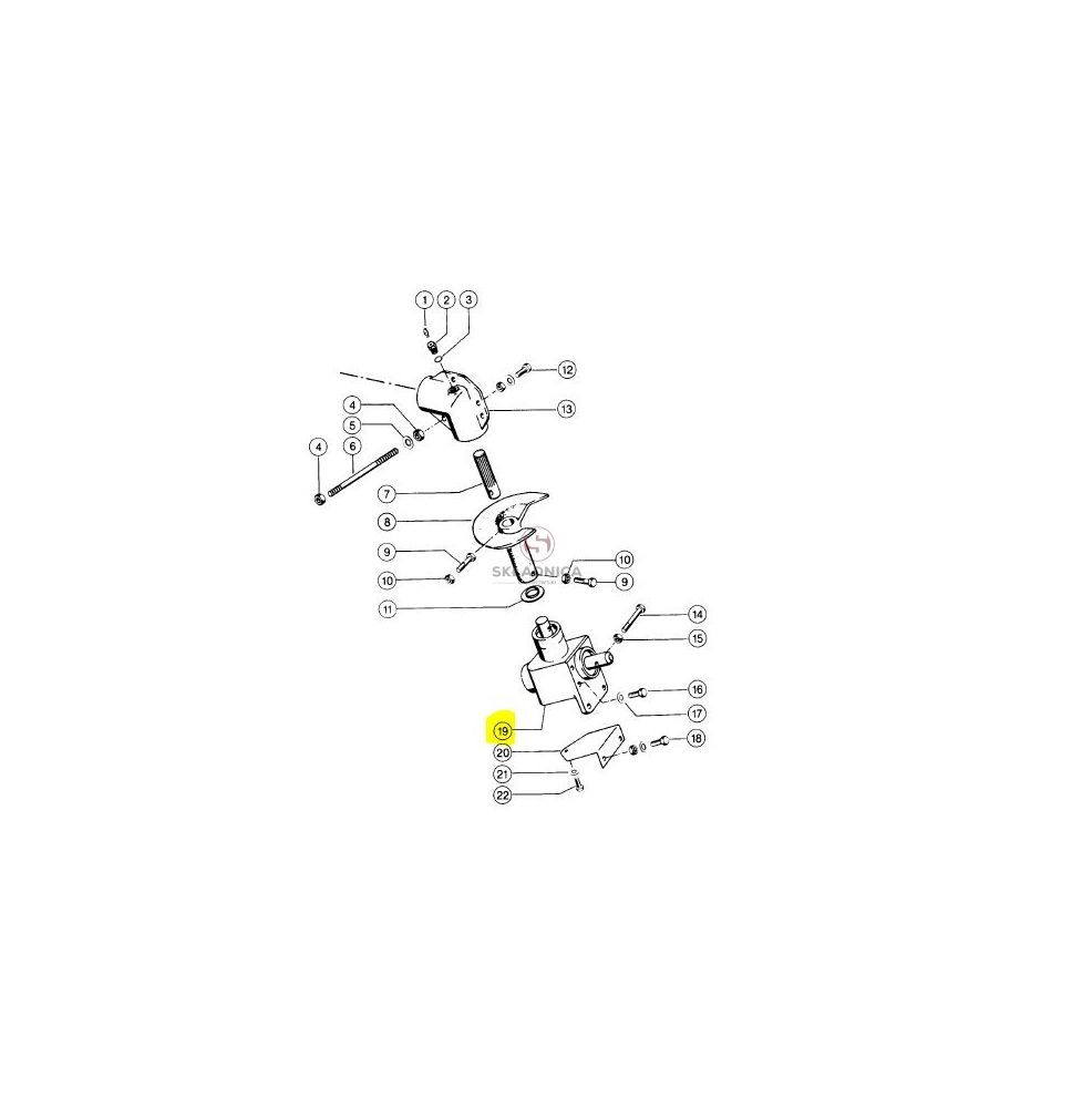 PRZEKŁADNIA WYSYPU KPL. [KCL040297-A]
