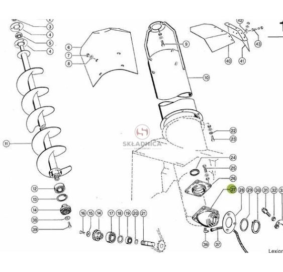 PRZEKŁADNIA CLAAS FERZ [KCL040543]