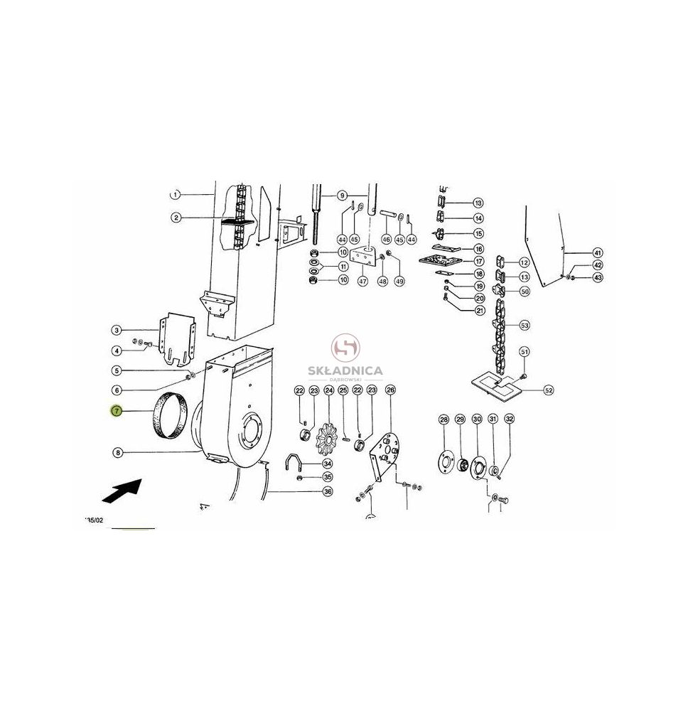 OSŁONA GUMOWA 215x40 [KCL040551]