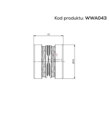 PAKIET SPRĘŻYN SPRZĘGŁA  FI-83MM  3500NM [WWA043]